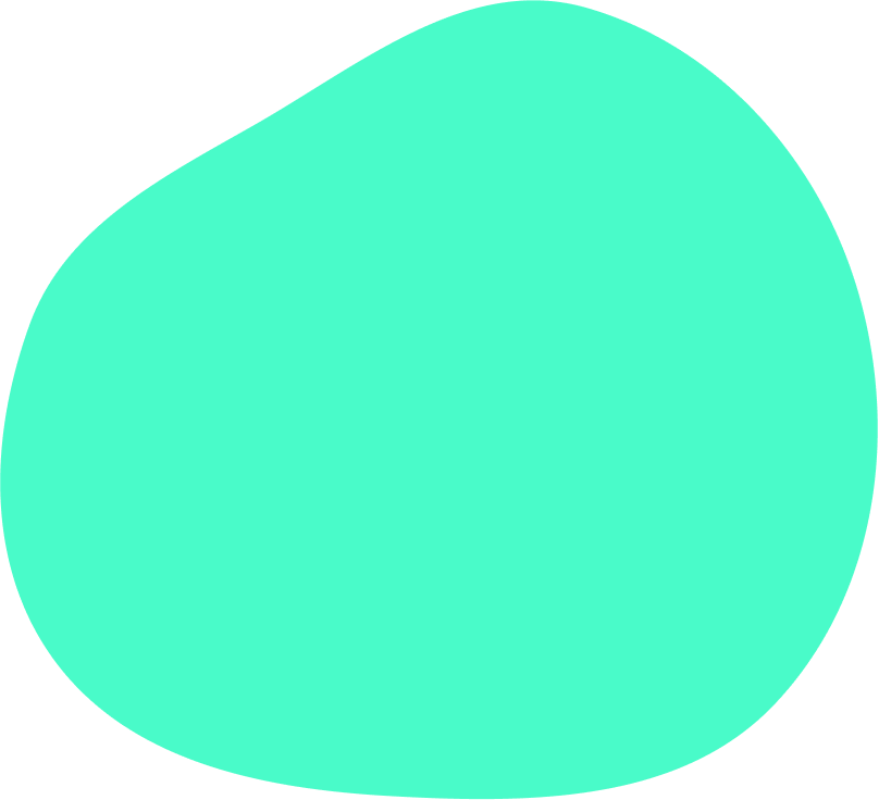 Big accent coloured blob